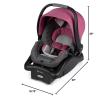 imageSafety 1st onBoard InstaLatch DLX Infant Car Seat with Base Baby Car Seat for 430 lbs Rear Facing Car Seat IronbarkBeach Rose