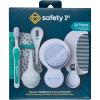 imageSafety 1st Deluxe Baby Healthcare and Grooming Kit Pyramids Aqua Newborn Baby Essentials One Size 24 PiecesPyramids Aqua
