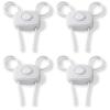 imageSafety 1st OutSmart Flex Lock White 4 Pack4 Pack
