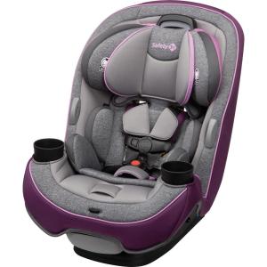imageSafety 1st Grow and Go AllinOne Slim Convertible Car Seat Rear Facing 540 lbs Forward Facing 3065 lbs High Back Booster Seat 40100 pounds Alaskan BlueSugar Plum Pop