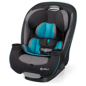 imageSafety 1st Grow and Go AllinOne Slim Convertible Car Seat Rear Facing 540 lbs Forward Facing 3065 lbs High Back Booster Seat 40100 pounds Alaskan BlueGreen Gables