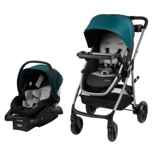 imageSafety 1st Grow and Go Flex 8in1 Car Seat Stroller Combo Baby Stroller Travel Systems for Infants 430 lbs Stroller and Carseat Combo Set Forest TideForest Tide