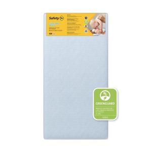 imageSafety 1st Heavenly Dreams Baby Crib ampamp Toddler Bed Mattress Waterproof Cover Firm Fits Standard Size Cribs ampamp Toddler Beds BlueBlue