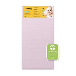 imageSafety 1st Heavenly Dreams Baby Crib ampamp Toddler Bed Mattress Waterproof Cover Firm Fits Standard Size Cribs ampamp Toddler Beds BluePink