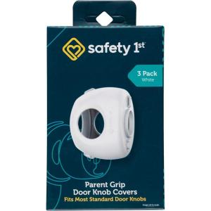 imageSafety 1st Parent Grip Door Knob Covers White One Size Pack of 3White