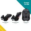 imageSafety 1st Ellaris 3in1 Convertible Car Seat Slim Fit Design Rear ampamp ForwardFacing 5Position Headrest 3Across Fit TravelFriendly with MachineWashable Seat Pad Peacock BluePeacock Blue
