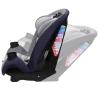 imageSafety 1st Ellaris 3in1 Convertible Car Seat Slim Fit Design Rear ampamp ForwardFacing 5Position Headrest 3Across Fit TravelFriendly with MachineWashable Seat Pad Peacock BlueLondon Blue