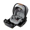 imageSafety 1st onBoard Slide DLX Infant Car Seat wSafetySlide Base EasyInstall Rigid Latch Lightweight RearFacing Seat Newborn Carrier ExtraLarge Canopy Travel System Ready Dusty GreenDusty Marble