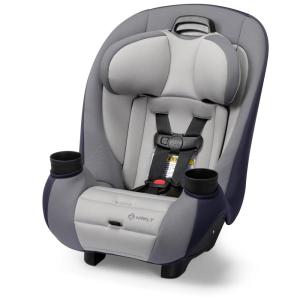 imageSafety 1st Ellaris 3in1 Convertible Car Seat Slim Fit Design Rear ampamp ForwardFacing 5Position Headrest 3Across Fit TravelFriendly with MachineWashable Seat Pad Peacock BlueLondon Blue