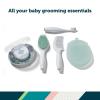 imageSafet 1st Babys 1st Spa Day Kit Electric Ease Nail File Soft Bath Mitt Toddler Toothbrush Hairbrush ampamp Comb Infant Grooming Set