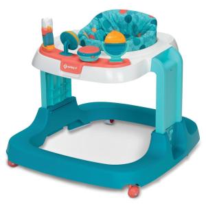 imageSafety 1st Ready Set Walk DX Developmental Walker Coral GeoSpotlight Teal 2