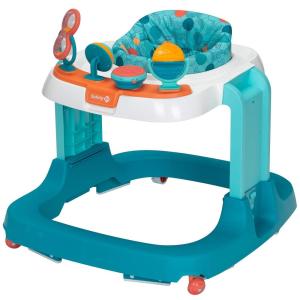 imageSafety 1st Ready Set Walk DX Developmental Walker Coral GeoSpotlight Teal