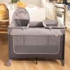 imageSafety 1st 4in1 Portable Play Yard with Bassinet Napper and FlipAway Changer Gray3in1 Bassinet  Napper  and Play Yard