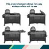 imageSafety 1st 4in1 Portable Play Yard with Bassinet Napper and FlipAway Changer Gray4in1 Bassinet  Napper  Changer  and Play Yard
