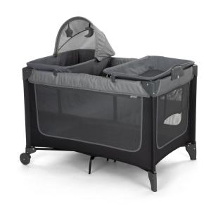 imageSafety 1st 4in1 Portable Play Yard with Bassinet Napper and FlipAway Changer Gray3in1 Bassinet  Napper  and Play Yard