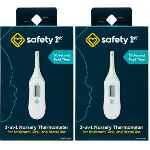 imageSafety 1st 3in1 Nursery Thermometer Analog1 Count Pack of 2