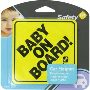 imageSafety 1st Baby On Board Sign Magnet1 Count Pack of 1