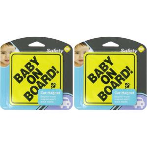 imageSafety 1st Baby On Board Sign Magnet1 Count Pack of 2