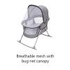 imageSafety 1st Nap ampamp Go Rocking Bassinet with Bug Net TrinityStar Gazer