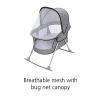 imageSafety 1st Nap ampamp Go Rocking Bassinet with Bug Net TrinityTrinity