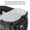 imageSafety 1st PlayandStay Play Yard Easy fold FullSize Play Yard with Removable Full Bassinet High StreetDunes Edge