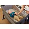 imageSafety 1st SlumberandPlay Bassinet Easily Converts from Bassinet to Play Yard Smoked Pecan