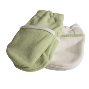 imageSafety 1st No Scratch Mittens Green2 Pair Pack of 1