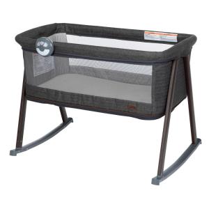 imageSafety 1st SlumberandPlay Bassinet Easily Converts from Bassinet to Play Yard Smoked Pecan