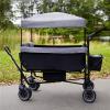 imageSafety 1st Summit Quad Wagon Stroller Grey HarborGrey Harbor