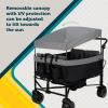 imageSafety 1st Summit Quad Wagon Stroller Grey HarborGrey Harbor