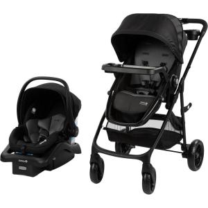 imageSafety 1st Grow and Go Flex 8in1 Car Seat Stroller Combo Baby Stroller Travel Systems for Infants 430 lbs Stroller and Carseat Combo Set Night RiderNight Rider
