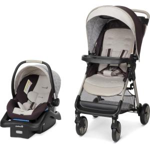 imageSafety 1st Smooth Ride QCM Travel System Fast 1Hand Lift to fold High StreetDunes Edge